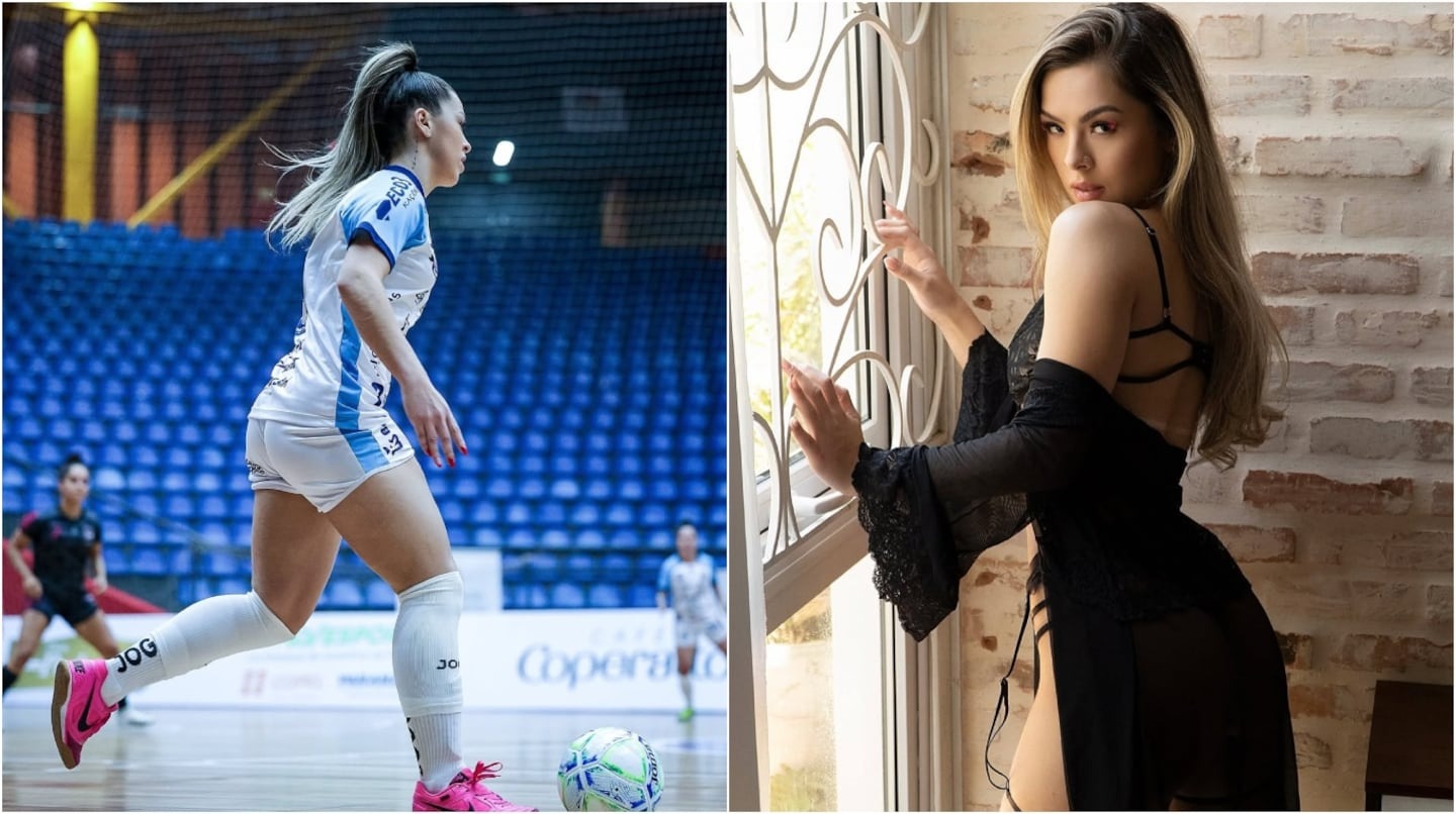 ¡Golazooo! Jugadora de fútbol sala fue despedida de su club por mostrarse "en pelotas" en OnlyFans (FOTOS)