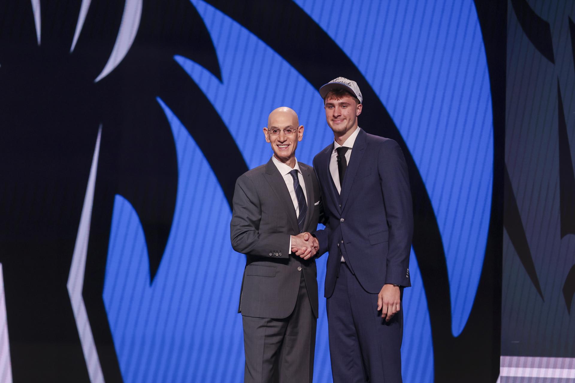 La apuesta de los Mavericks en el draft de la NBA tras la salida de Luka Doncic