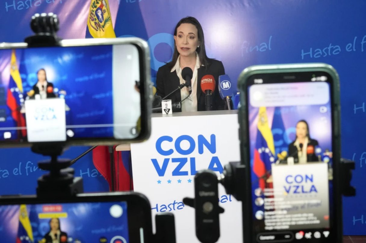 María Corina Machado a los periodistas: Los necesitamos más que nunca para conocer la verdad (VIDEO)