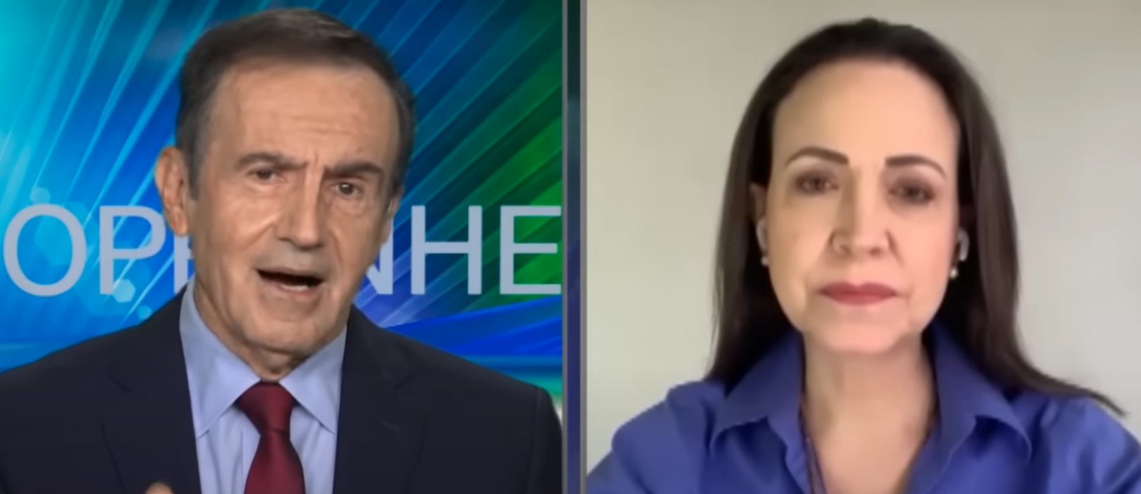 "Cuando Maduro caiga, millones regresarán", prometió María Corina Machado en Oppenheimer Presenta