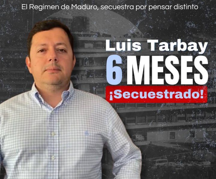 María Corina Machado prometió no descansar hasta lograr la libertad de Luis Tarbay