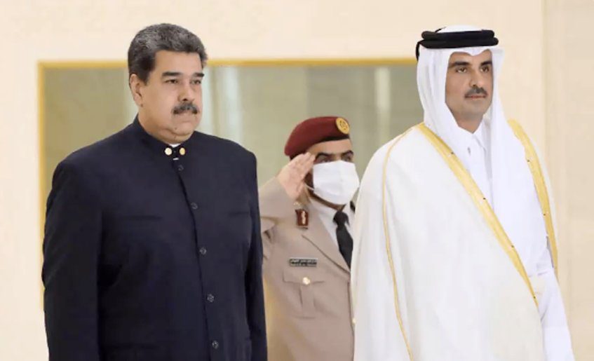 Maduro habló con el emir de Catar y pidió convertir tregua en Oriente Medio en un acuerdo duradero